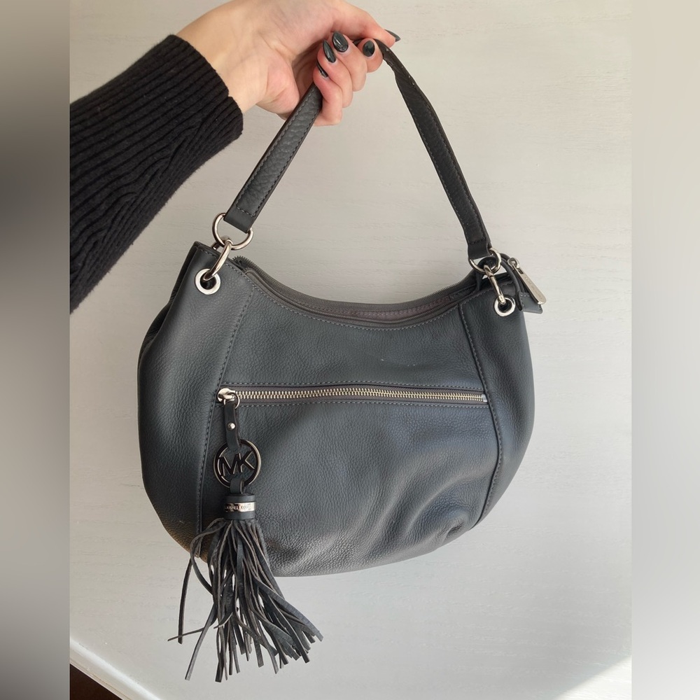 Michael Kors Dark Gray Hobo Bag